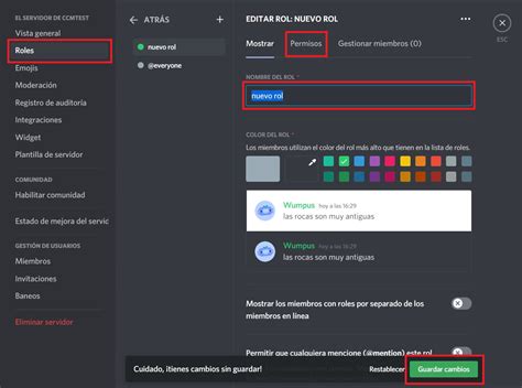 Servidores de Discord cómo crearlos y gestionar los canales y roles CCM