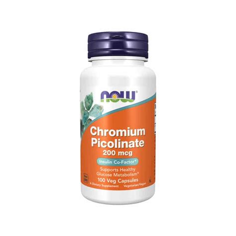 Now Foods Chromium Picolinate 200mcg Boost