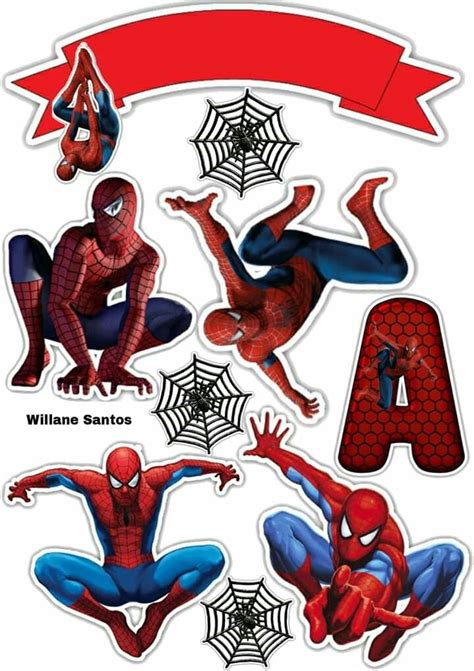 Introducir Imagen Pegatinas De Spiderman Para Imprimir Abzlocal Mx