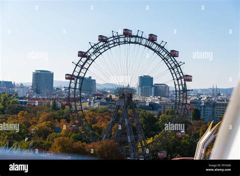 Ferris wheel in Vienna, Austria Stock Photo - Alamy