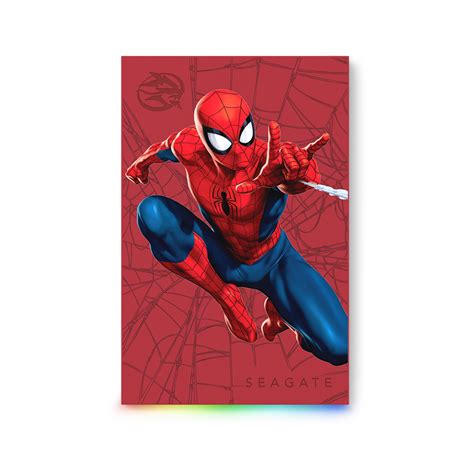 Tb Portable Hdd Seagate Spider Man Special Edition