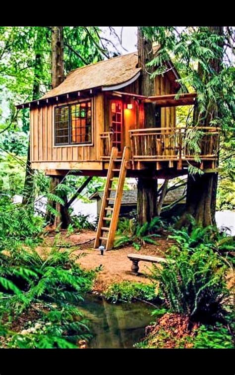 Treehouse Cabins Tiny Cabins Tiny House Cabin Cabin Homes