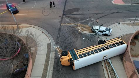 Several Middle School Students And The Driver From Another Car Were