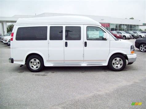 2012 Summit White Chevrolet Express 1500 Passenger Conversion Van