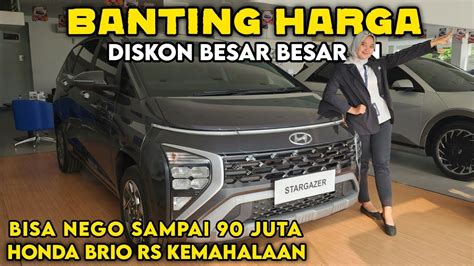 Alasan Beli Hyundai Stargazer Prime Baru Promo Mobil Turun Harga Nego