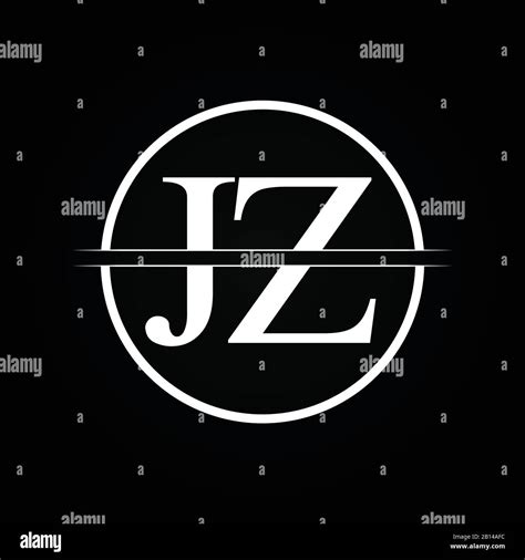 JZ Letter Type Logo Design Vector Template Abstract Letter JZ Logo