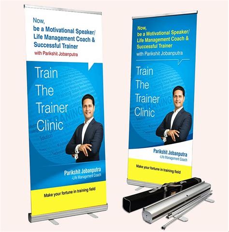 Flex Roll Up Standee For Promotional At Rs 850 In New Delhi Id