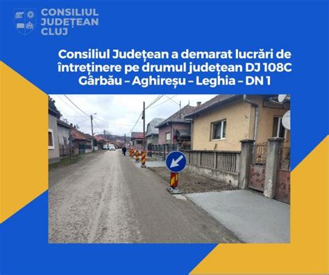 Consiliul Jude Ean A Demarat Lucr Ri De Ntre Inere Pe Drumul Jude Ean