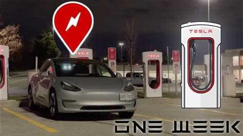 Can You Live Off Tesla Superchargers Only Tested Youtube