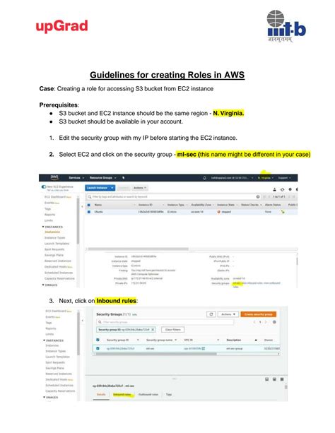 SOLUTION Create Roles And Access S3 Bucket From EC2 Studypool