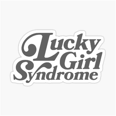 ILLIT 아일릿 Lucky Girl Syndrome Logo KPOP Logo Sticker by