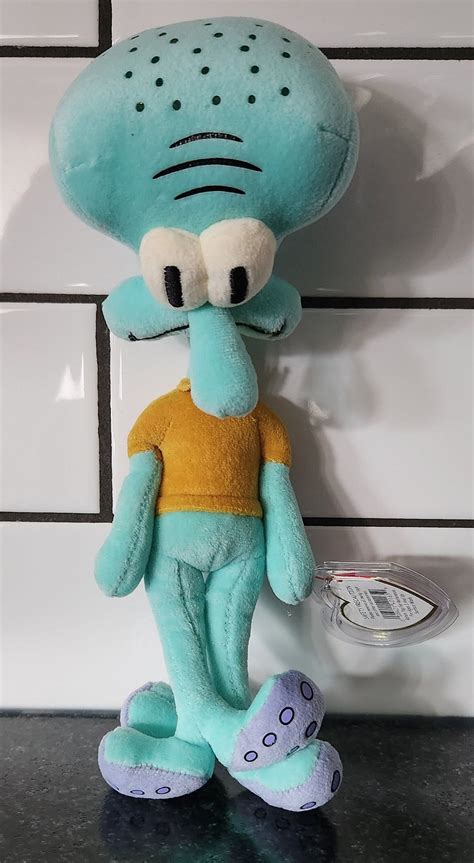 Ty Beanie Baby Squidward Tentacles From Spongebob Squarepants Mint