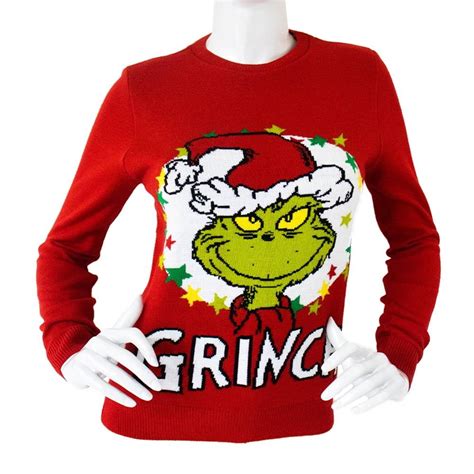 Su Ter Grinch T Ch Ugly Luces Navidad Rojo Walmart