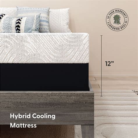 12 Inch Queen Cooling Hybrid Mattress – Plank+Beam