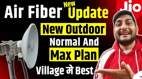 New Update Jio Airfiber New Outdoor Ubr With Support Normal Plan