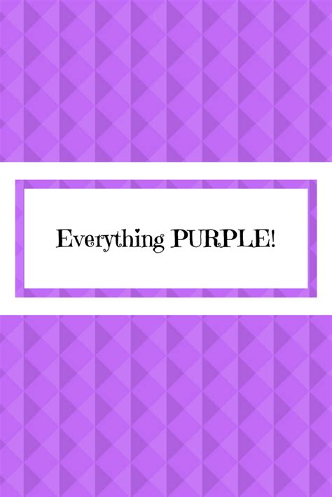 Cover Pin For Everything Purple Purple Everything Cover