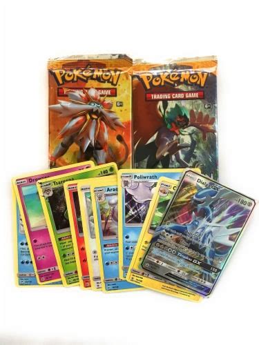 Pokemon Trading Card Game Sun And Moon Booster Pack 1 Each Smiths Food And Drug