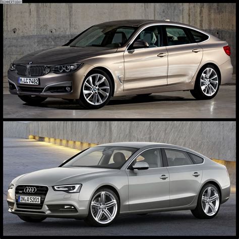 Photo Comparison Bmw Series Gt Vs Audi A Sportback