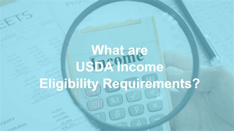 Part 1 USDA Income Guidelines What Are USDA Income Eligibility