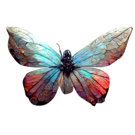 Butterfly 3d Images Red And Blue 3d Butterfly Red Blue Butterfly