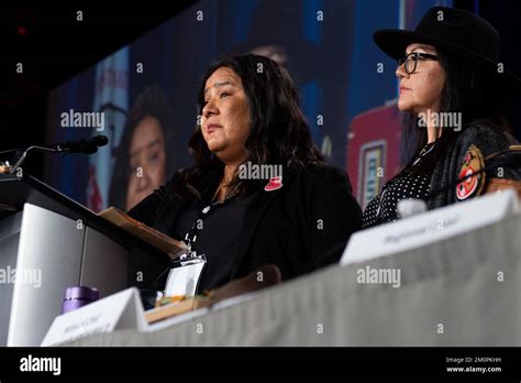 Karen Osachoff Left Speaks With As Melissa Walterson Looks On During