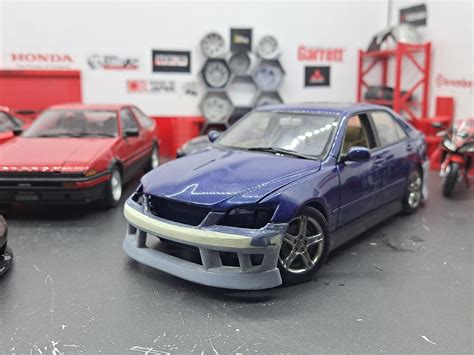 STL File 1 18 Autoart Lexus IS300 Bn Sports Full Body Kit3D Printing