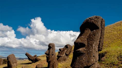 Wallpaper Moai Statue Idol Easter Island Stone Hd Picture Image