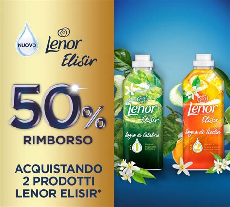 Cashback Lenor Elisir Lenor Ti Rimborsa Il Di Quanto Speso