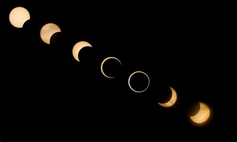 The 5 Main Stages Of Octobers Annular Solar Eclipse Explained Space