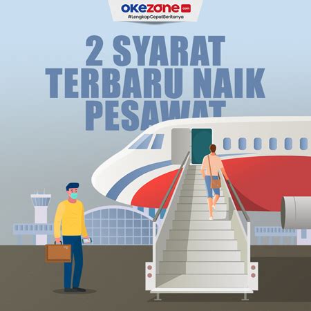 2 Syarat Terbaru Naik Pesawat Di Masa PPKM Berlevel 0 Foto Okezone