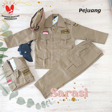 Jual Baju Pejuang Kemerdekaan Anak Kostum Pejuang Kostum Pahlawan