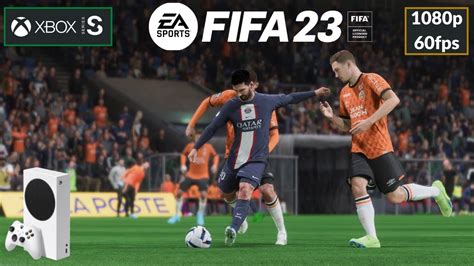 LORIENT Vs PSG FIFA 23 XBOX SERIES S GAMEPLAY 1080p 60fps YouTube