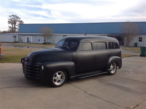 Chevrolet Suburban Hot Rod Street Rod Classic Car Black Rwd