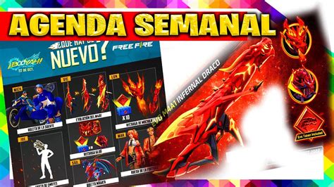 Nueva Agenda Semanal De Free Fire De Hoy De Octubre Evento Fiesta De