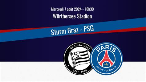 Match La Composition Officielle Du Psg Contre Sturm Graz D Voil E