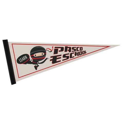9 X 24 Full Color Felt Pennant Fp924f 4cp Pepco Sports