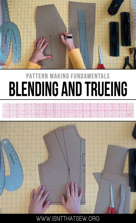 Pattern Making Fundamentals Blending And Trueing Beginner Sewing