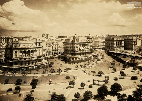 Vista do Centro da cidade de São Paulo início do século XX Arquivo