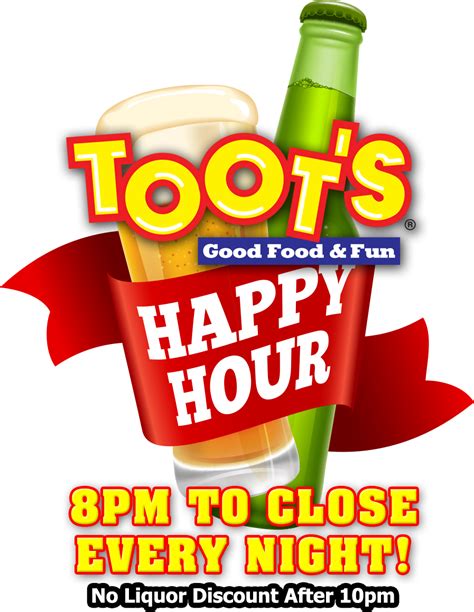 Happy Hour – Toot’s Restaurants