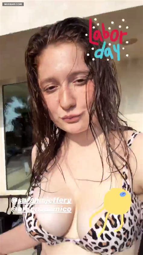 Emma Kenney Naked Big Tits In Sexy Bikini Nudbay