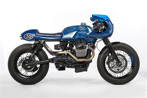 BLUE RACER CULT Gannet Design And The Wrench Kings Take On A Moto