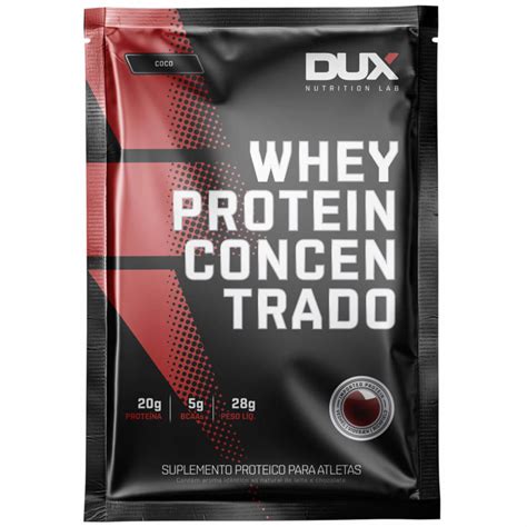 Whey Protein Concentrado Dose Dux Nutrition Lab Meu Mundo Fit