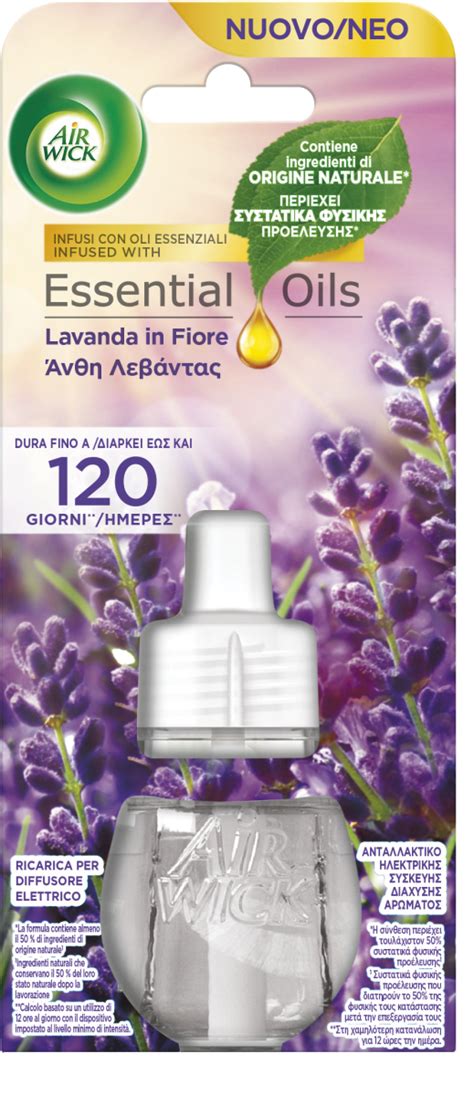 AIR WICK Ricarica Per Diffusore Elettrico Alla Lavanda In Fiore 19 Ml