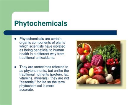 Ppt Phytochemicals Powerpoint Presentation Id159708