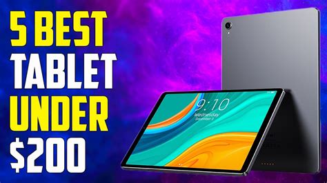 5 Best Tablets Under 200 2023 Best Tablet Under 200 2023 Youtube