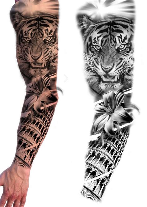 Tiger Flowers Tattoo Des Gn Viking Sembolleri Tattoo D Vme