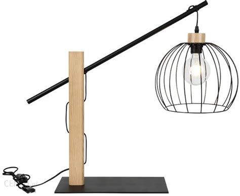 Lampa Britop Druciana Stojąca Mandarine Industrialna Metalowa Czarna