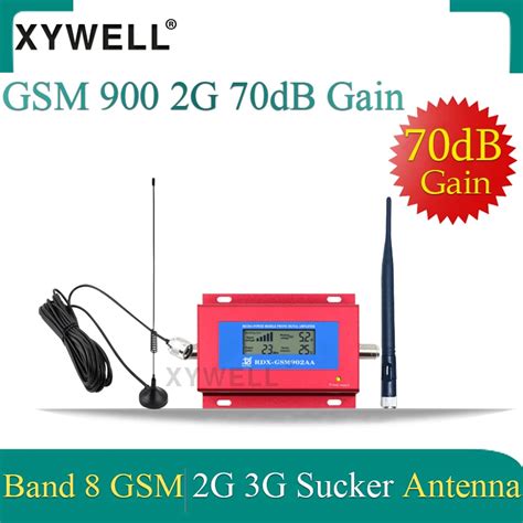 XYWELL Amplificador de señal gsm 2G GSM 900 MHz repetidor de señal