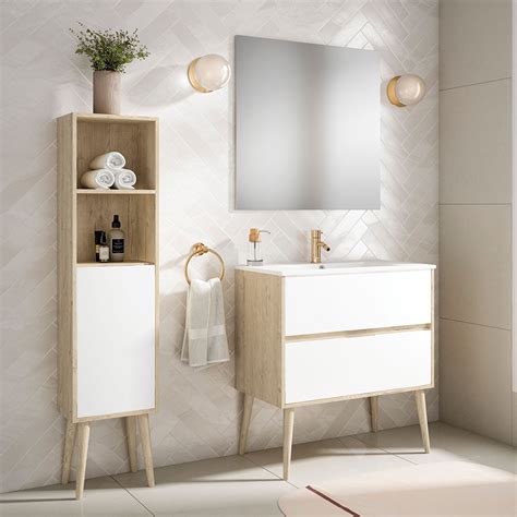 Kibath Conjunto De Mueble De Ba O Noruega Cajones Suspendido