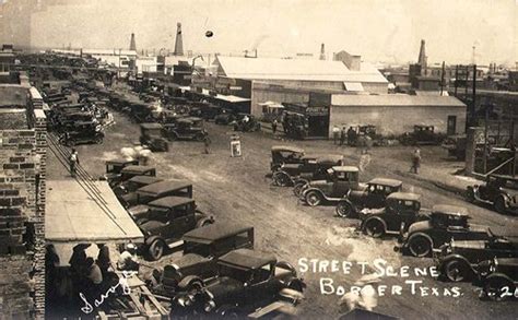 Downtown Borger, Texas Vintage Images.